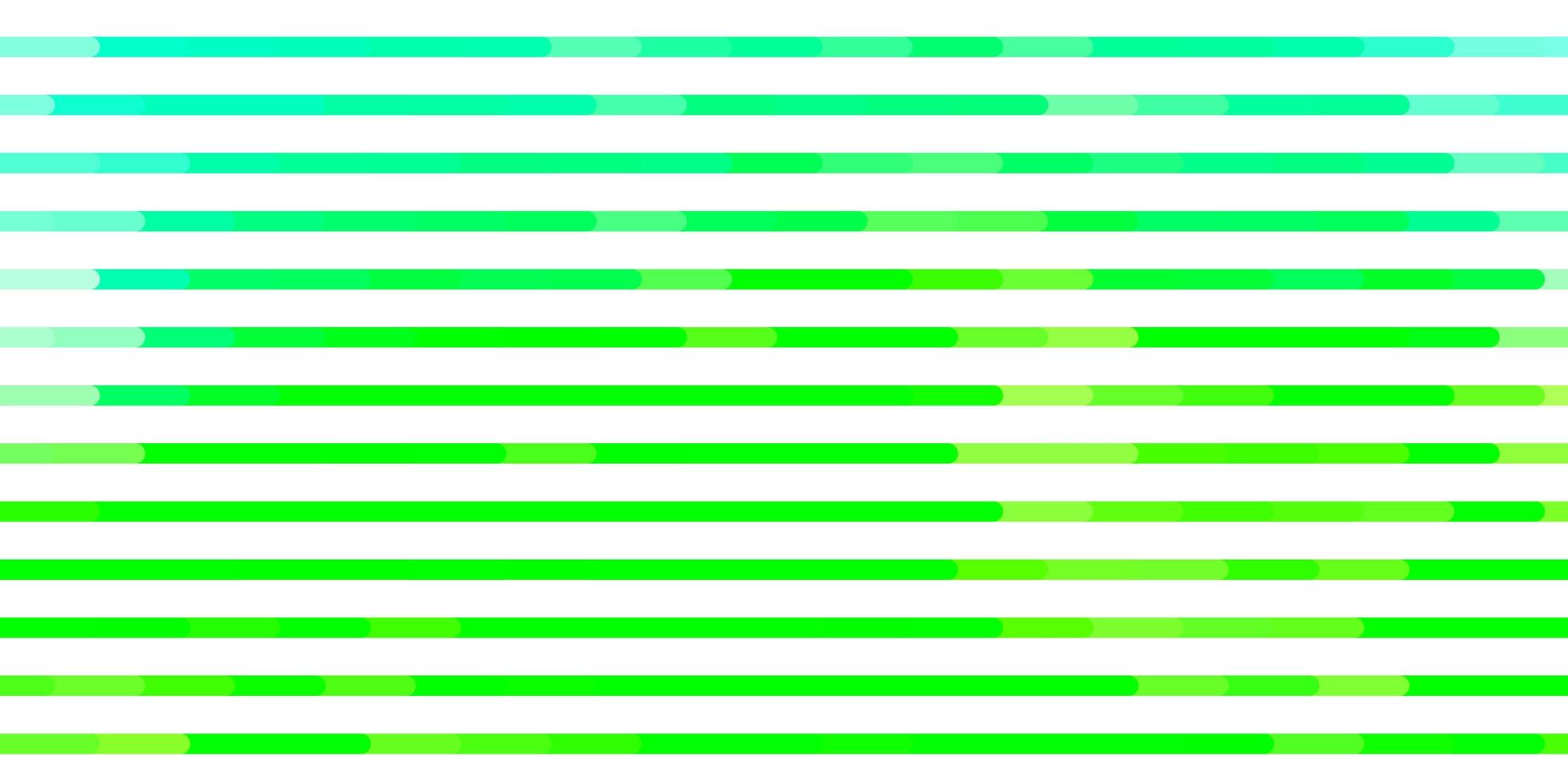 hellgrüne Vektorvorlage mit Linien. abstraktes Design mit Farbverlauf im einfachen Stil mit scharfen Linien. Muster für Anzeigen, Werbespots. vektor