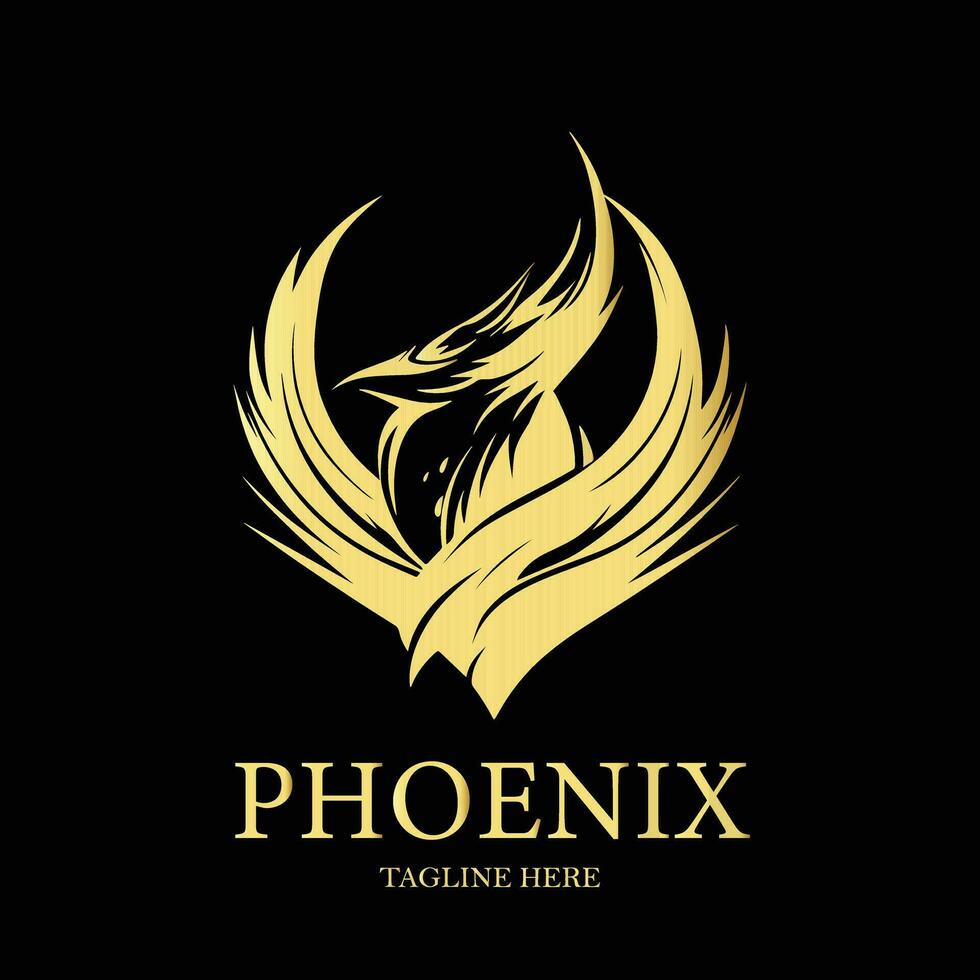 Phoenix-Logo-Design vektor