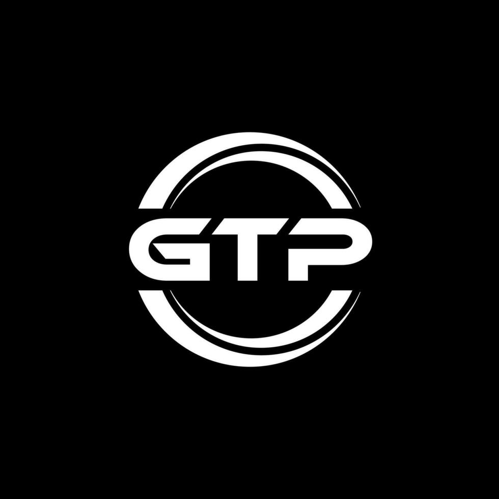 Gtp Logo Design, Inspiration zum ein einzigartig Identität. modern Eleganz und kreativ Design. Wasserzeichen Ihre Erfolg mit das auffällig diese Logo. vektor