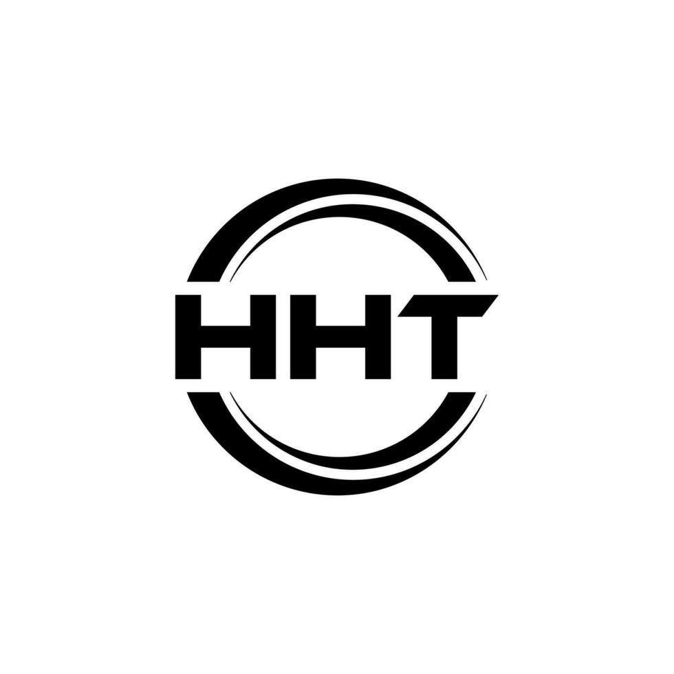 hht Logo Design, Inspiration zum ein einzigartig Identität. modern Eleganz und kreativ Design. Wasserzeichen Ihre Erfolg mit das auffällig diese Logo. vektor