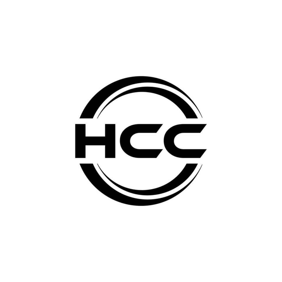 hcc Logo Design, Inspiration zum ein einzigartig Identität. modern Eleganz und kreativ Design. Wasserzeichen Ihre Erfolg mit das auffällig diese Logo. vektor