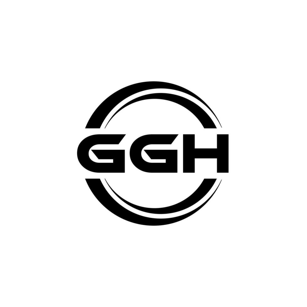 ggh Logo Design, Inspiration zum ein einzigartig Identität. modern Eleganz und kreativ Design. Wasserzeichen Ihre Erfolg mit das auffällig diese Logo. vektor