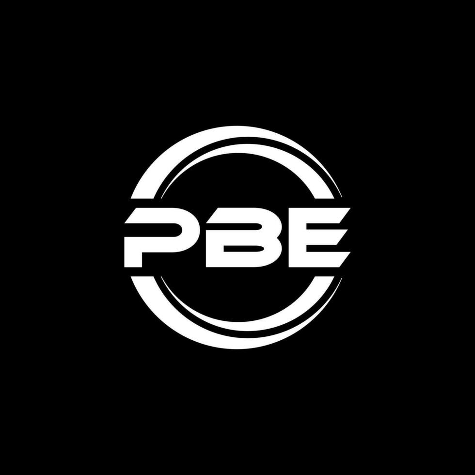 pbe Logo Design, Inspiration zum ein einzigartig Identität. modern Eleganz und kreativ Design. Wasserzeichen Ihre Erfolg mit das auffällig diese Logo. vektor