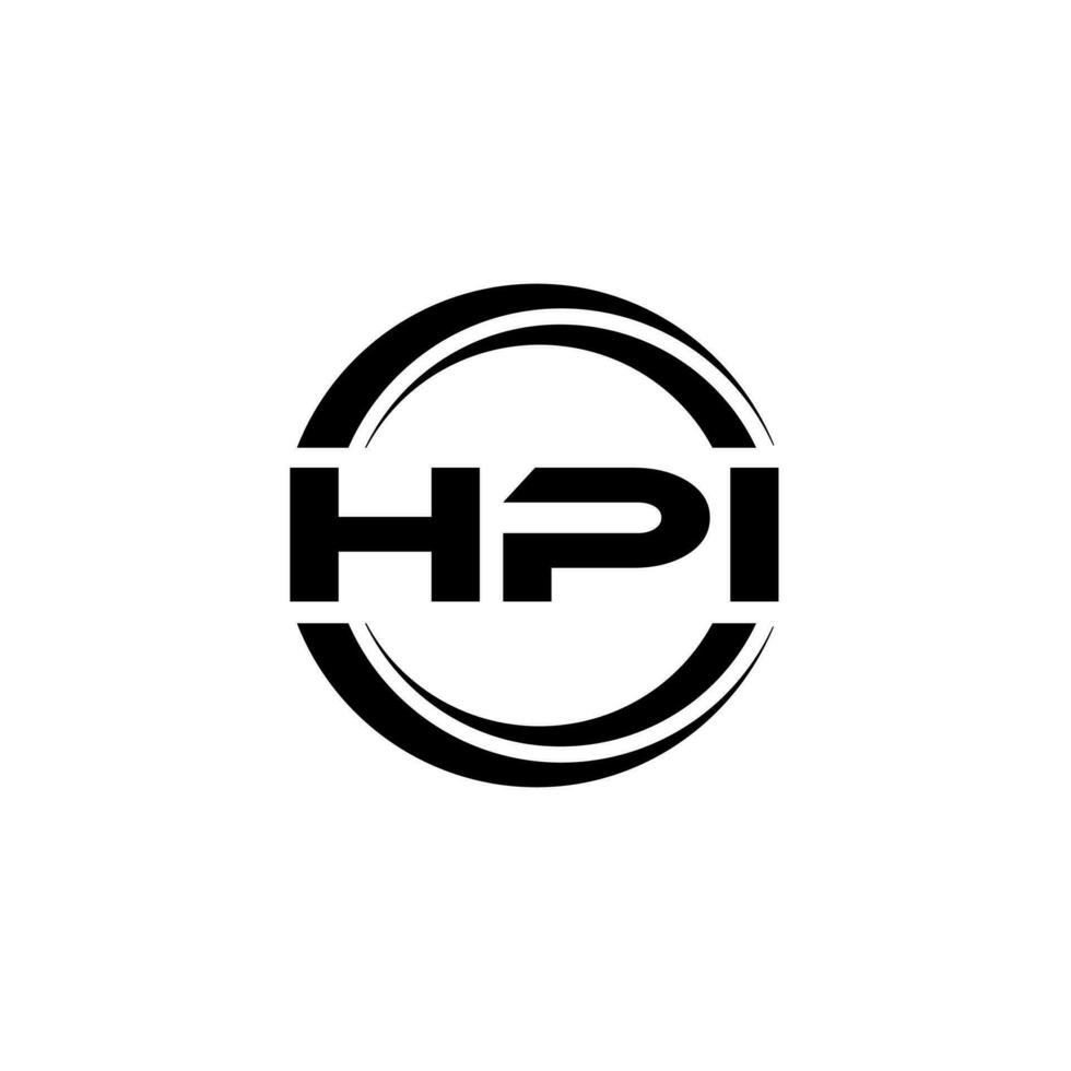 HPi Logo Design, Inspiration zum ein einzigartig Identität. modern Eleganz und kreativ Design. Wasserzeichen Ihre Erfolg mit das auffällig diese Logo. vektor