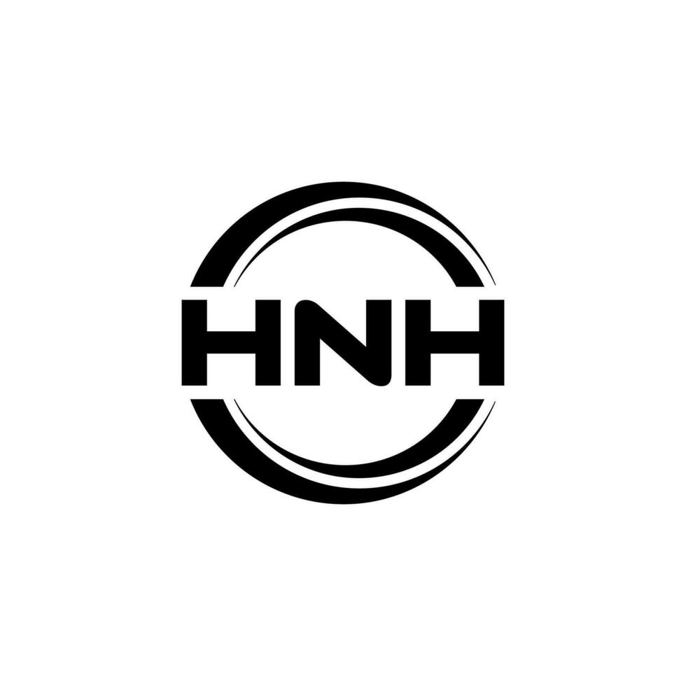 hnh logotyp design, inspiration för en unik identitet. modern elegans och kreativ design. vattenmärke din Framgång med de slående detta logotyp. vektor