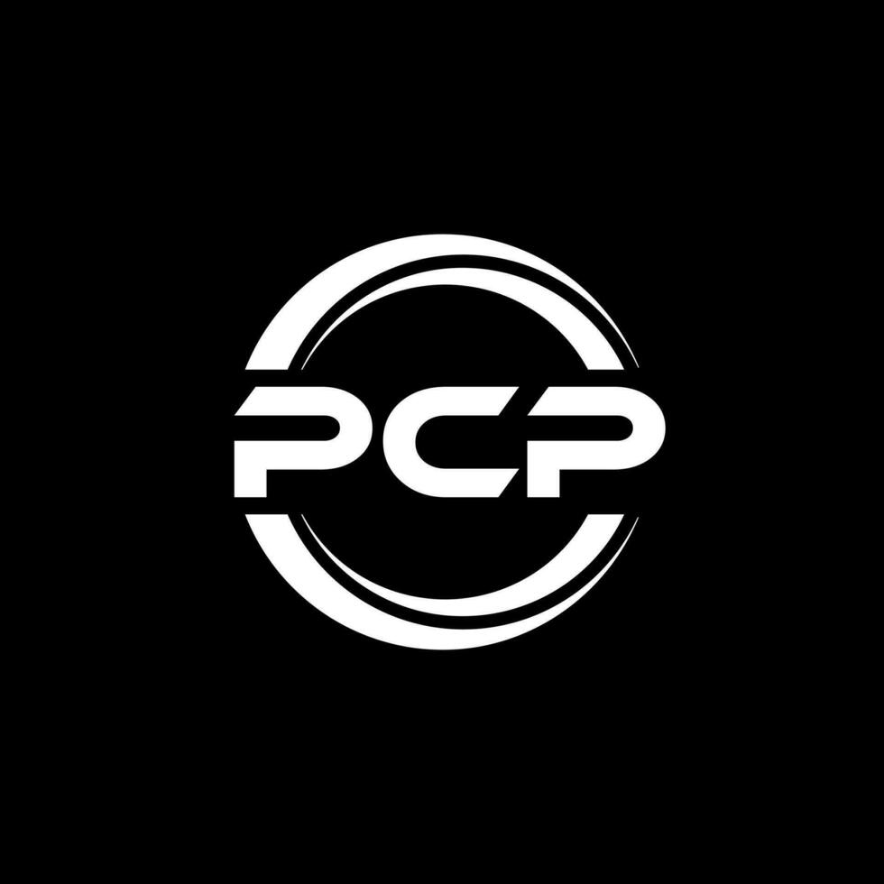 pcp Logo Design, Inspiration zum ein einzigartig Identität. modern Eleganz und kreativ Design. Wasserzeichen Ihre Erfolg mit das auffällig diese Logo. vektor