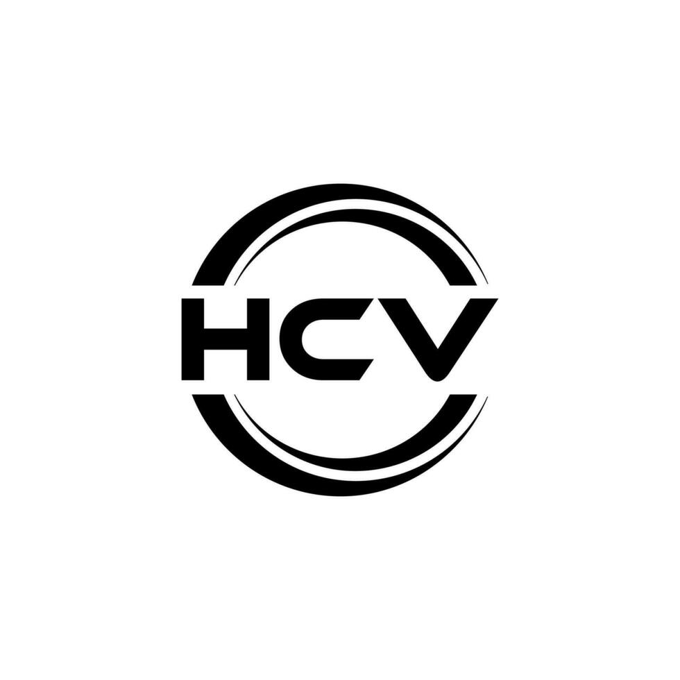 hcv Logo Design, Inspiration zum ein einzigartig Identität. modern Eleganz und kreativ Design. Wasserzeichen Ihre Erfolg mit das auffällig diese Logo. vektor