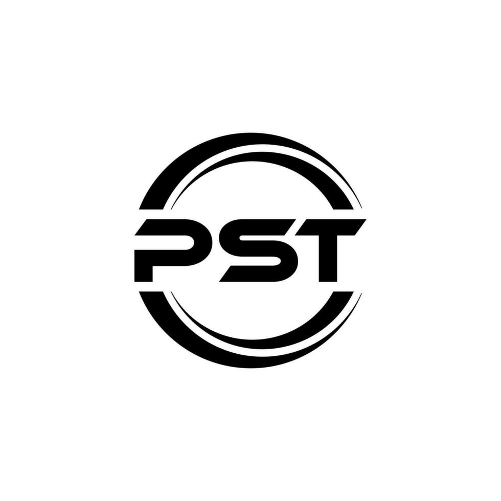 pst logotyp design, inspiration för en unik identitet. modern elegans och kreativ design. vattenmärke din Framgång med de slående detta logotyp. vektor