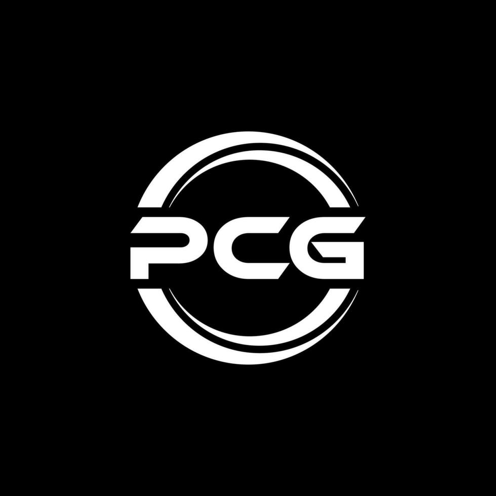 pcg logotyp design, inspiration för en unik identitet. modern elegans och kreativ design. vattenmärke din Framgång med de slående detta logotyp. vektor