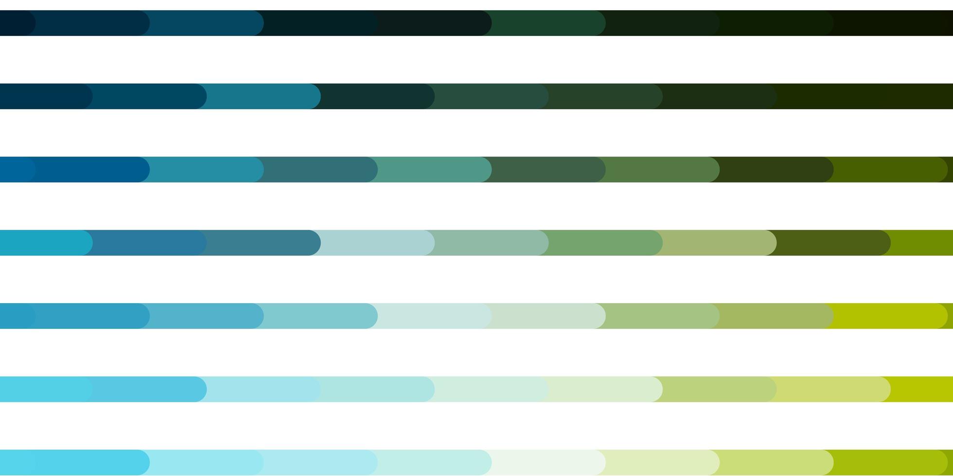 ljusblå, grön vektormall med linjer. lutningsillustration med raka linjer i abstrakt stil. mönster för webbplatser, målsidor. vektor