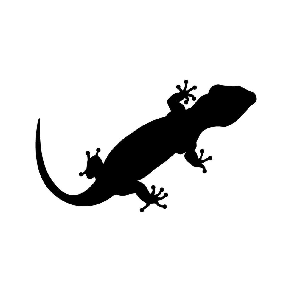 Eidechse Symbol Vektor. Reptil Illustration unterzeichnen. kalt blutig Symbol oder Logo. vektor