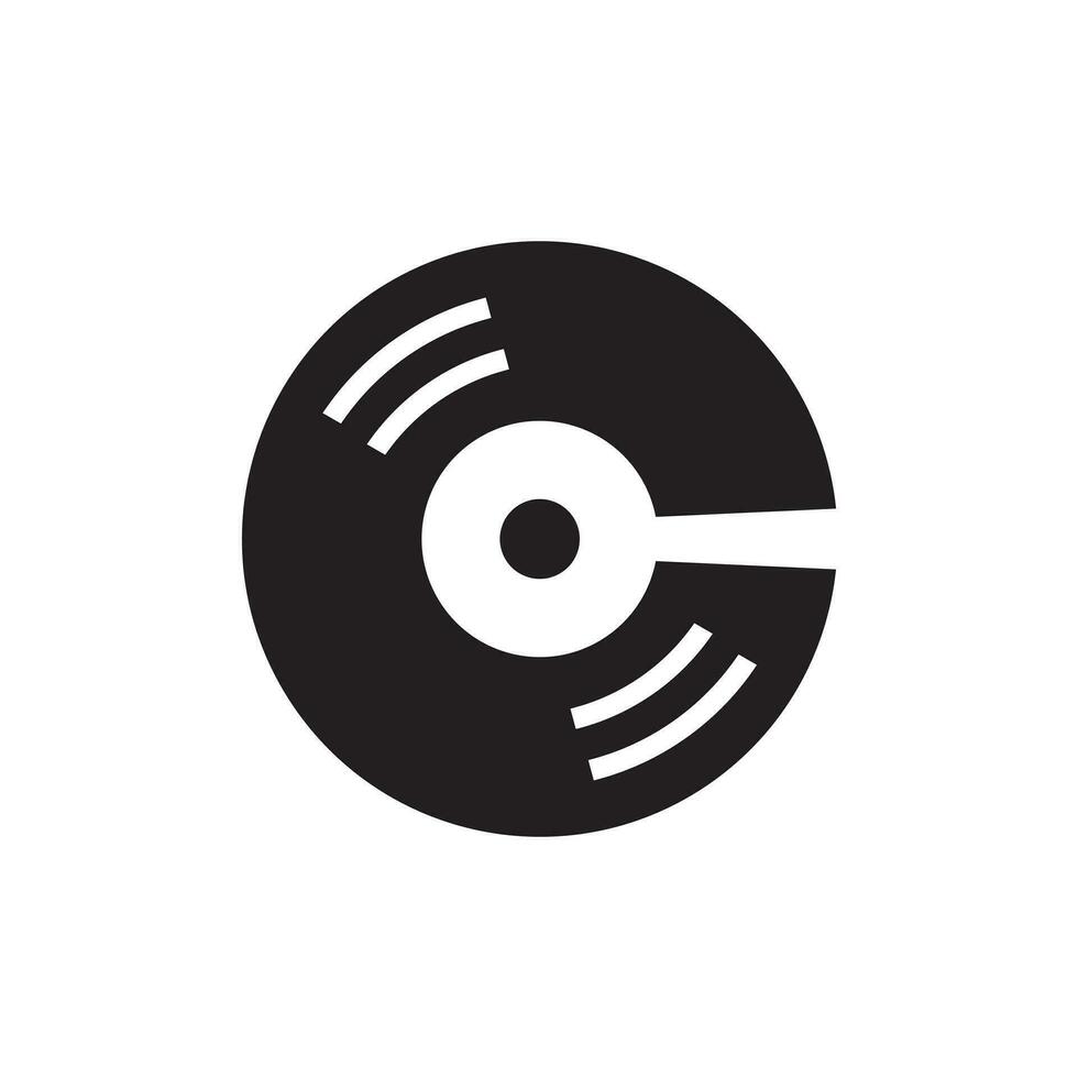 brev c logotyp vinyl begrepp isolerat på vit bakgrund. vektor