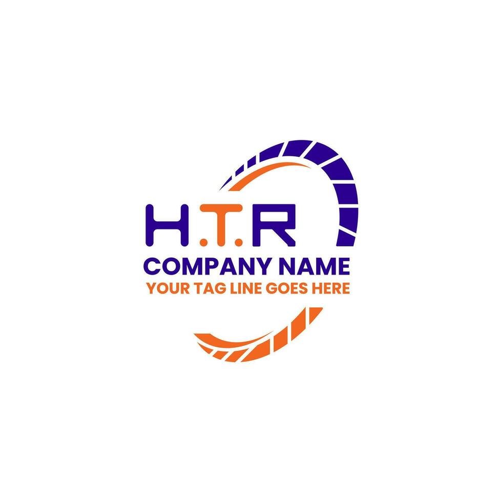 htr Brief Logo kreativ Design mit Vektor Grafik, htr einfach und modern Logo. htr luxuriös Alphabet Design