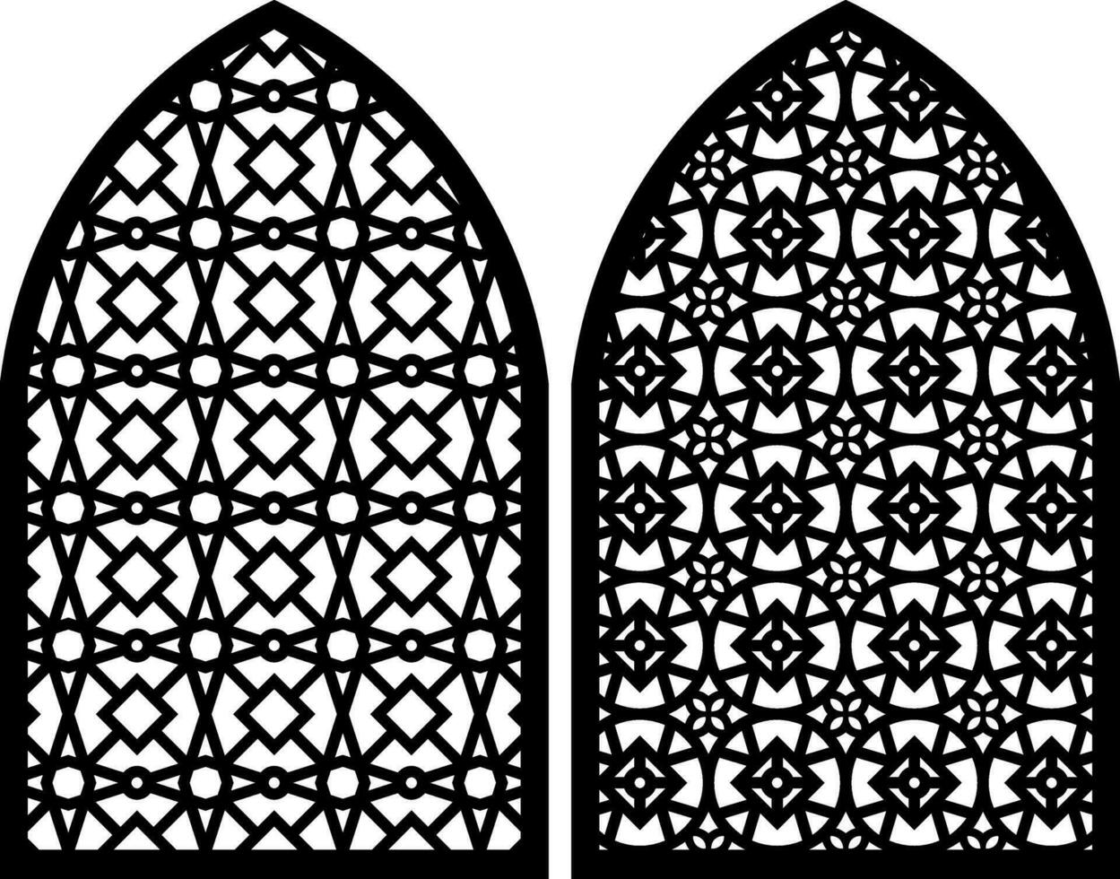 einfach Vektor Muster zum Laser- Schneiden, Dekoration, und Ornament. Metall Design, Holz Carving, Vektor