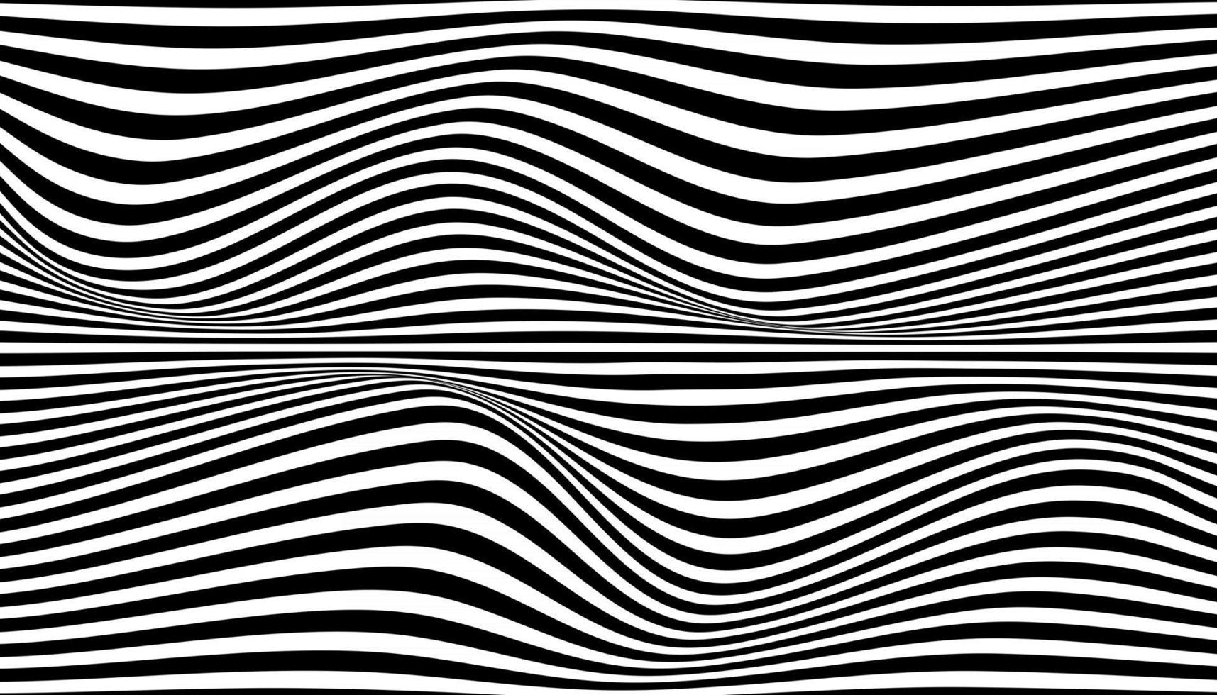 svartvit optisk illusion bakgrund vektor