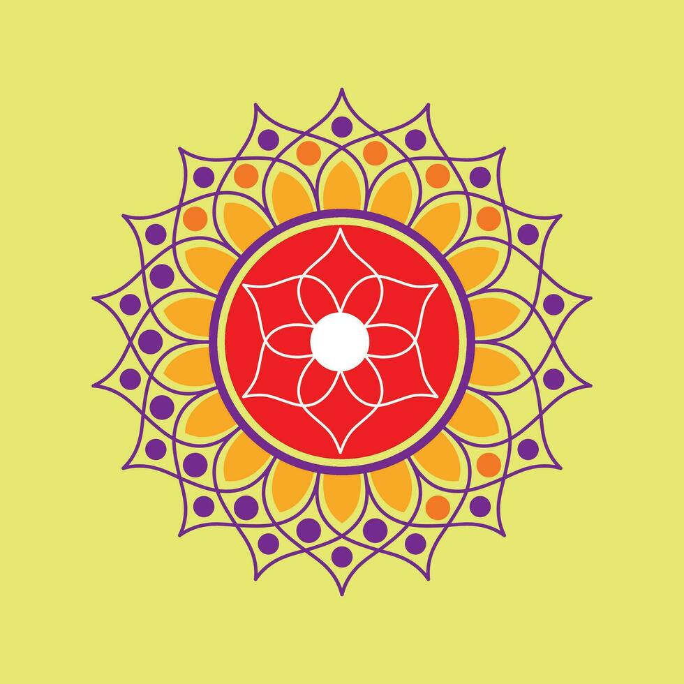 cirkulär mönster i form av mandala med blomma för henna, tatuering, dekoration. dekorativ prydnad i etnisk orientalisk stil. hand dragen bakgrund. islam, arabiska, indiska. mandalas för färg bok. vektor