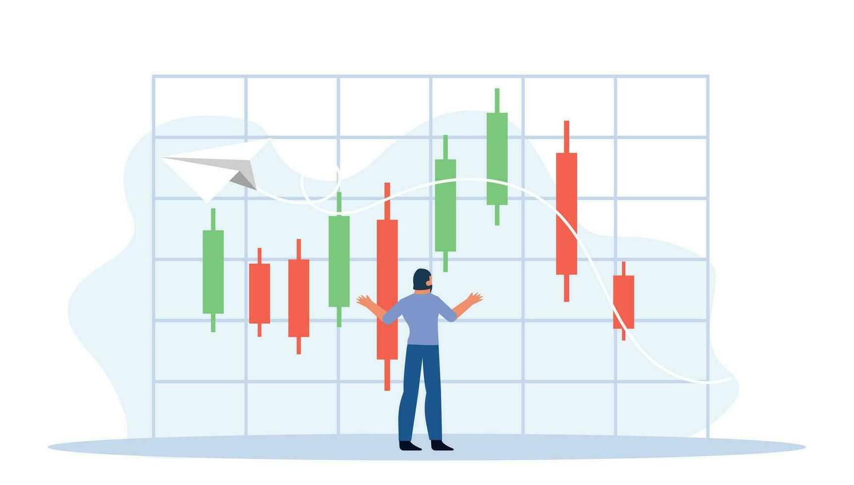 budget data människor vektor företag analys person begrepp illustration. finansiell konto statistisk Graf förvaltning Diagram Rapportera. webb hört granska marknadsföring administrering. beskatta service arbete