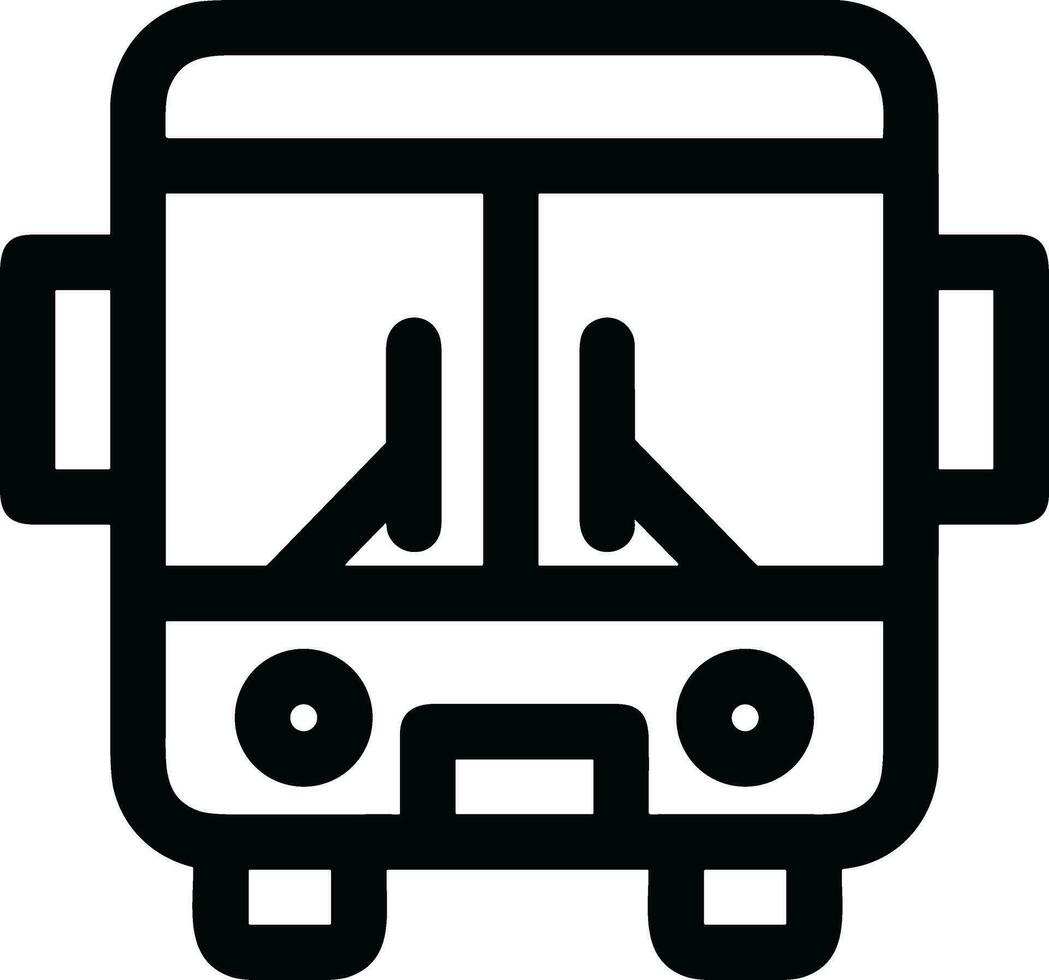 buss transport symbol ikon vektor bild. illustration av de silhuett buss transport offentlig resa design bild. eps 10