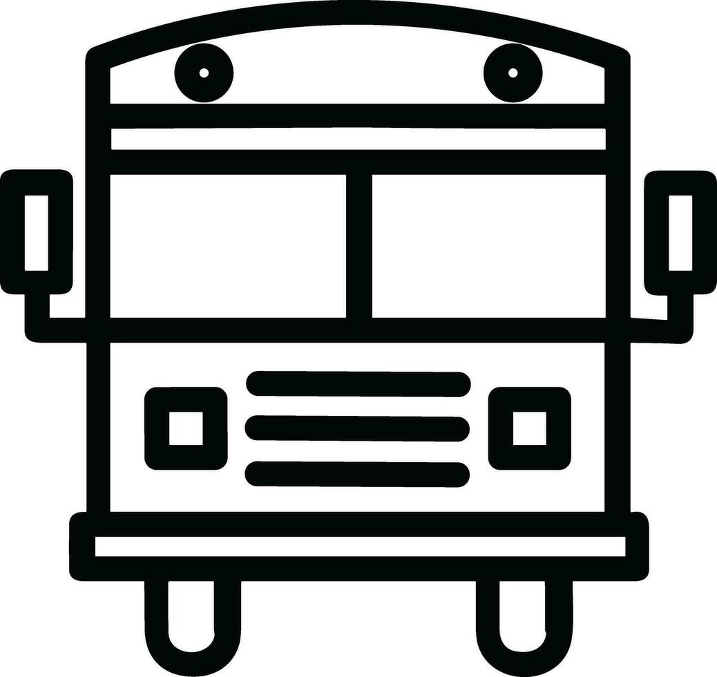 Bus Transport Symbol Symbol Vektor Bild. Illustration von das Silhouette Bus Transport Öffentlichkeit Reise Design Bild. eps 10