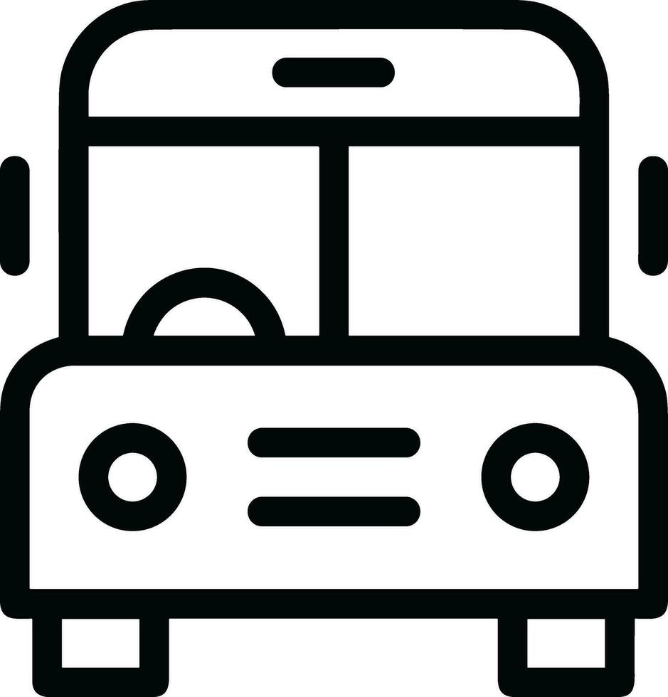 Bus Transport Symbol Symbol Vektor Bild. Illustration von das Silhouette Bus Transport Öffentlichkeit Reise Design Bild. eps 10