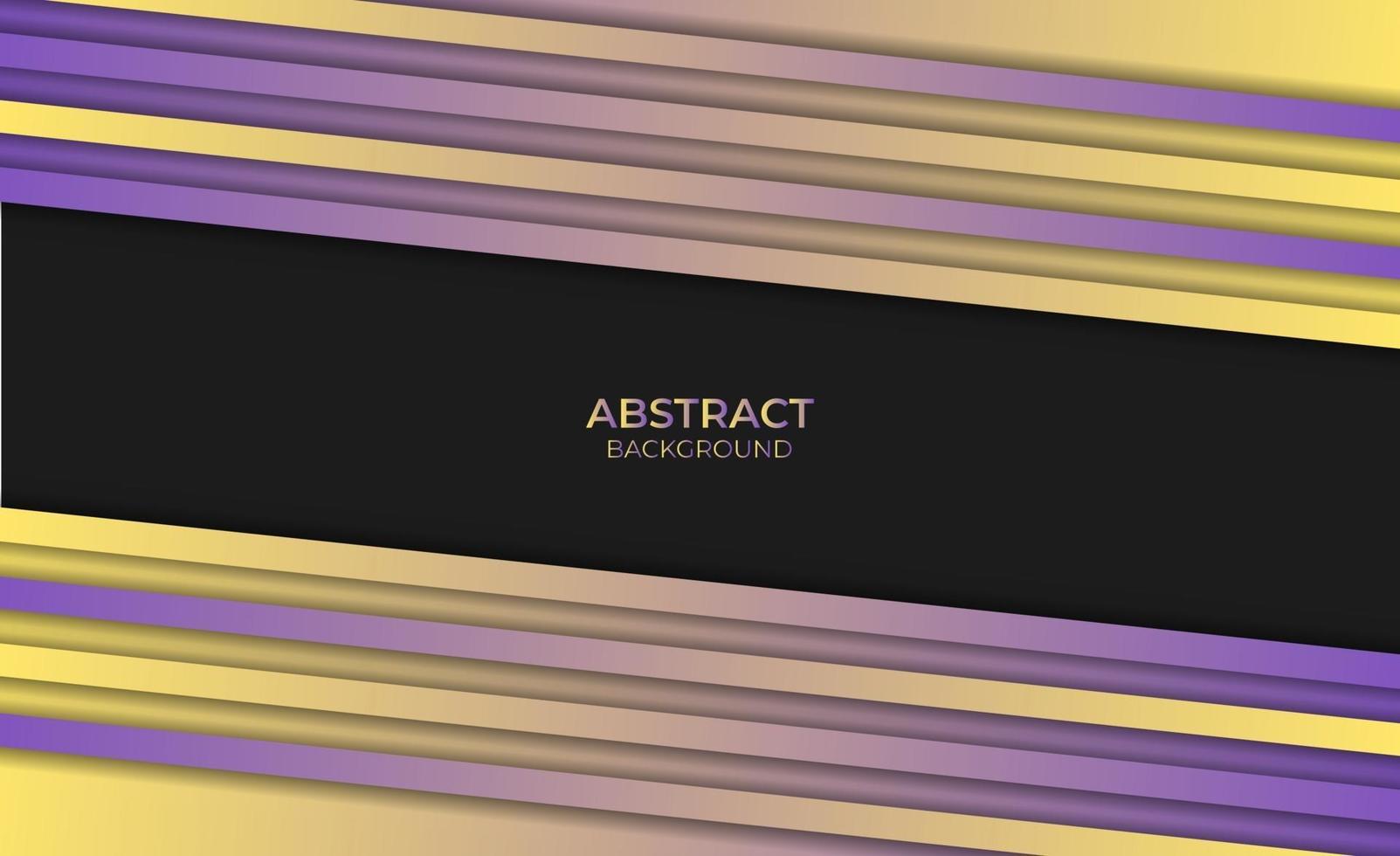 abstrakter Stil Hintergrund lila gelb Design moderner Farbverlauf vektor