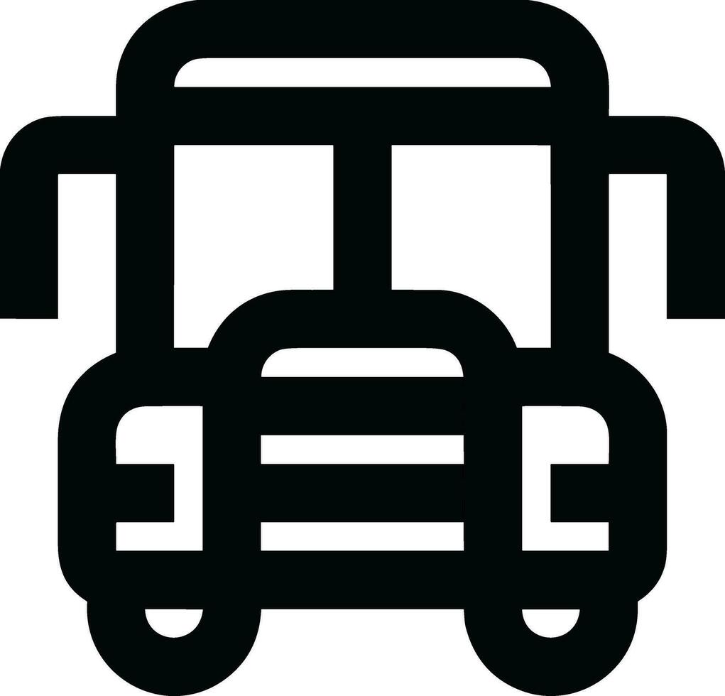 Bus Transport Symbol Symbol Vektor Bild. Illustration von das Silhouette Bus Transport Öffentlichkeit Reise Design Bild. eps 10