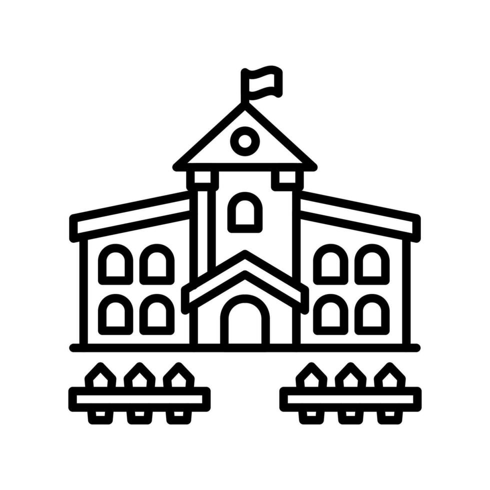 Kindergarten Symbol im Vektor. Illustration vektor
