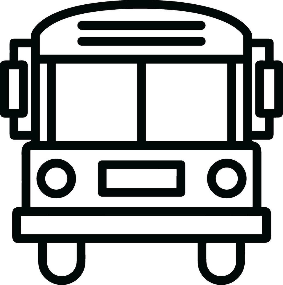 Bus Transport Symbol Symbol Vektor Bild. Illustration von das Silhouette Bus Transport Öffentlichkeit Reise Design Bild. eps 10