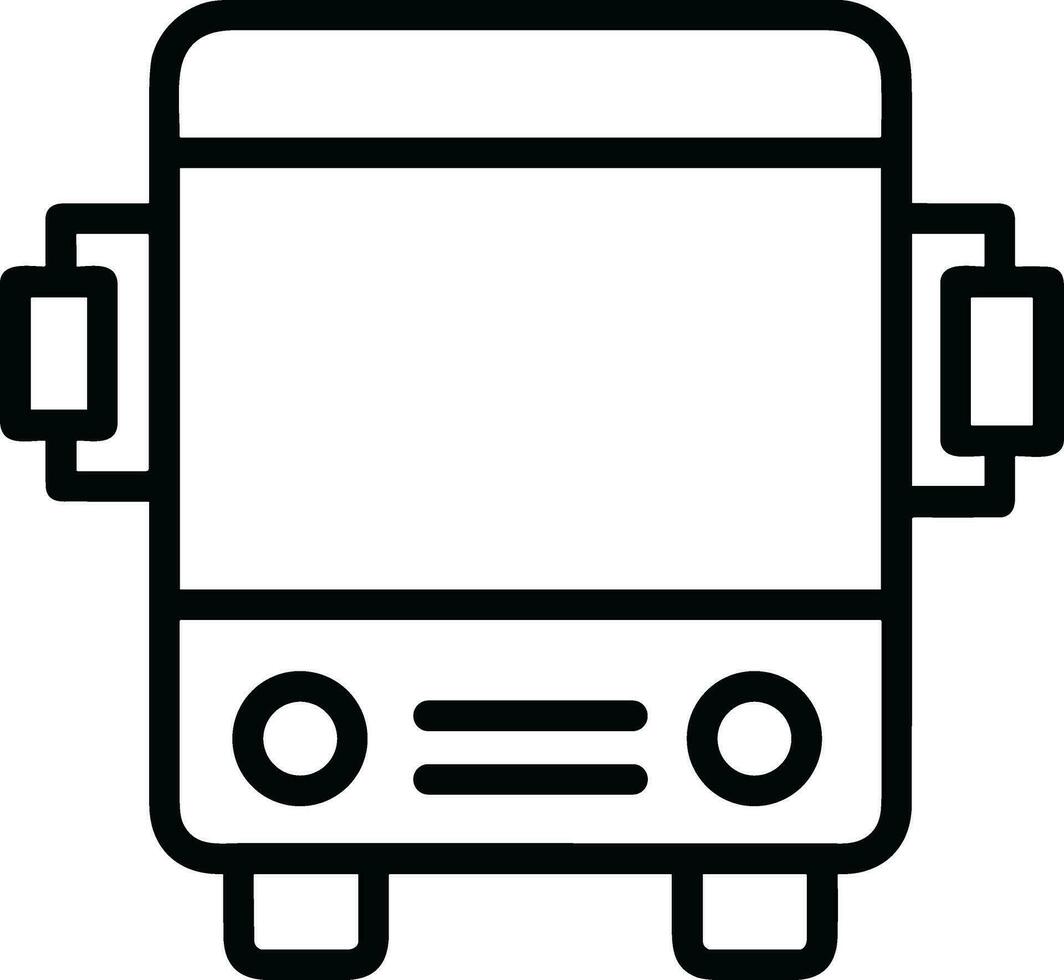 Bus Transport Symbol Symbol Vektor Bild. Illustration von das Silhouette Bus Transport Öffentlichkeit Reise Design Bild. eps 10