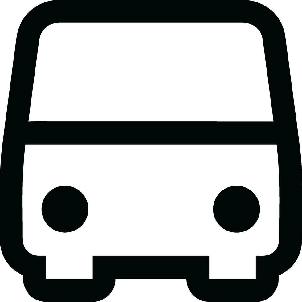 Bus Transport Symbol Symbol Vektor Bild. Illustration von das Silhouette Bus Transport Öffentlichkeit Reise Design Bild. eps 10