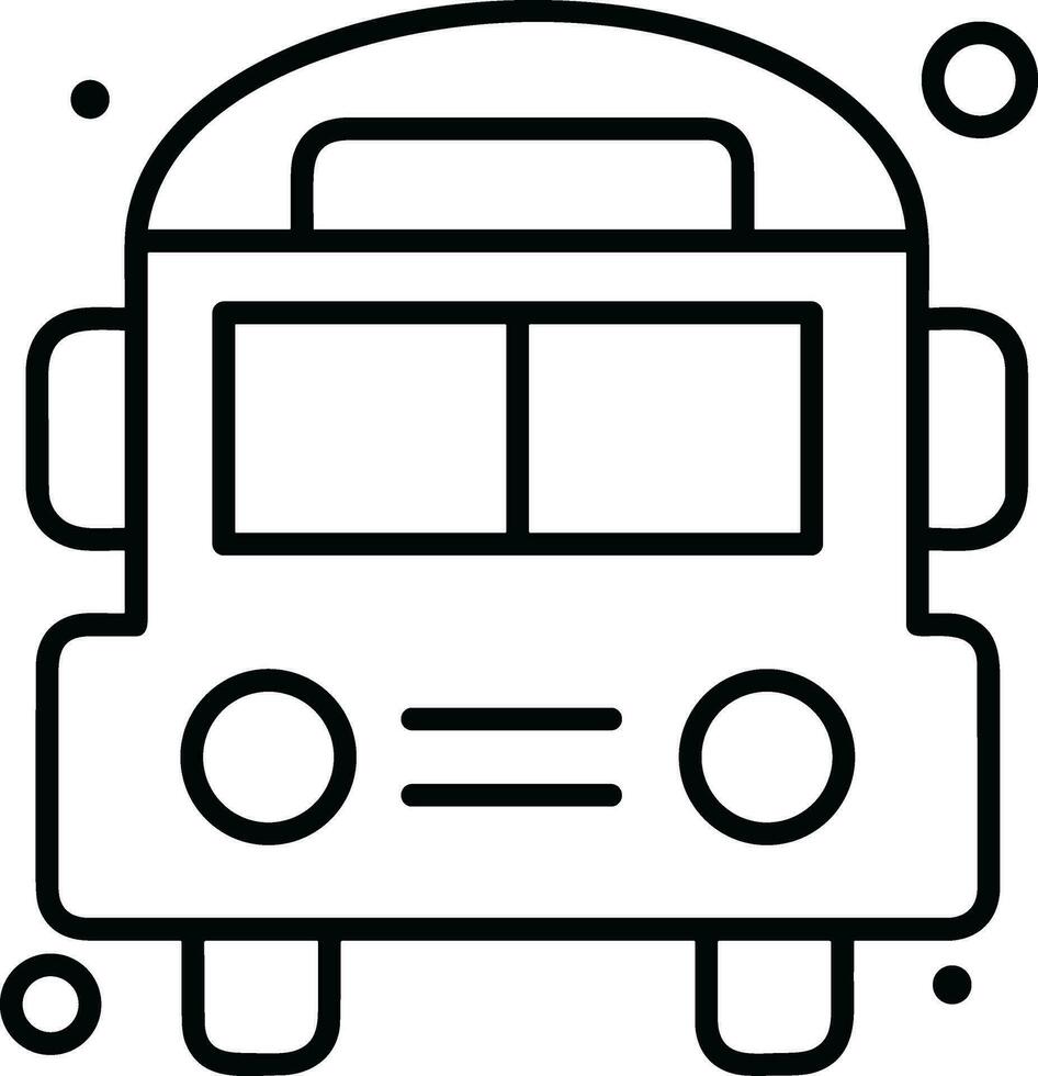 Bus Transport Symbol Symbol Vektor Bild. Illustration von das Silhouette Bus Transport Öffentlichkeit Reise Design Bild. eps 10