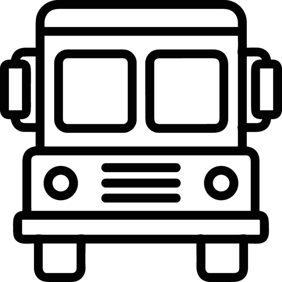 Bus Transport Symbol Symbol Vektor Bild. Illustration von das Silhouette Bus Transport Öffentlichkeit Reise Design Bild. eps 10