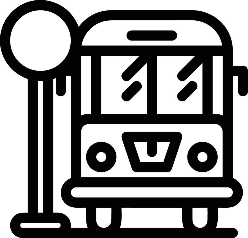 Bus Transport Symbol Symbol Vektor Bild. Illustration von das Silhouette Bus Transport Öffentlichkeit Reise Design Bild. eps 10