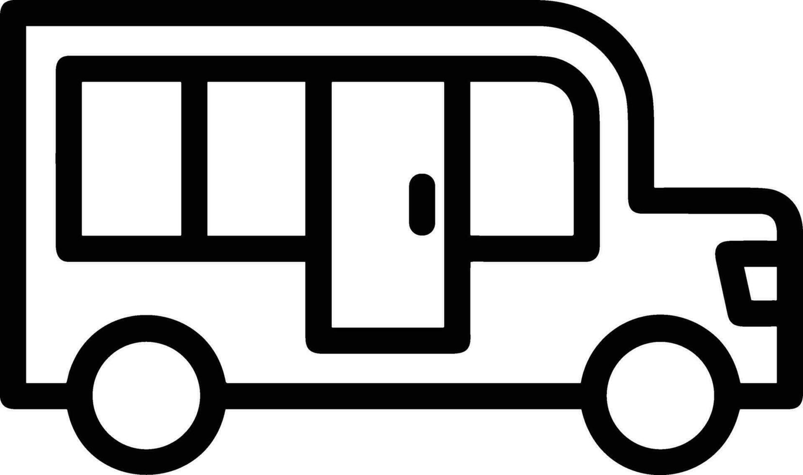 Bus Transport Symbol Symbol Vektor Bild. Illustration von das Silhouette Bus Transport Öffentlichkeit Reise Design Bild. eps 10