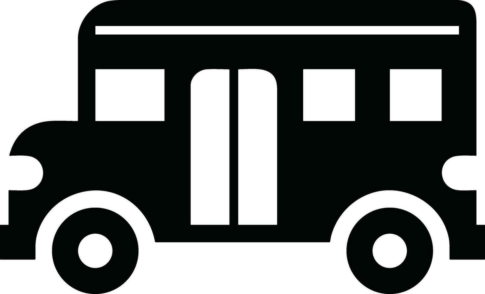 buss transport symbol ikon vektor bild. illustration av de silhuett buss transport offentlig resa design bild. eps 10