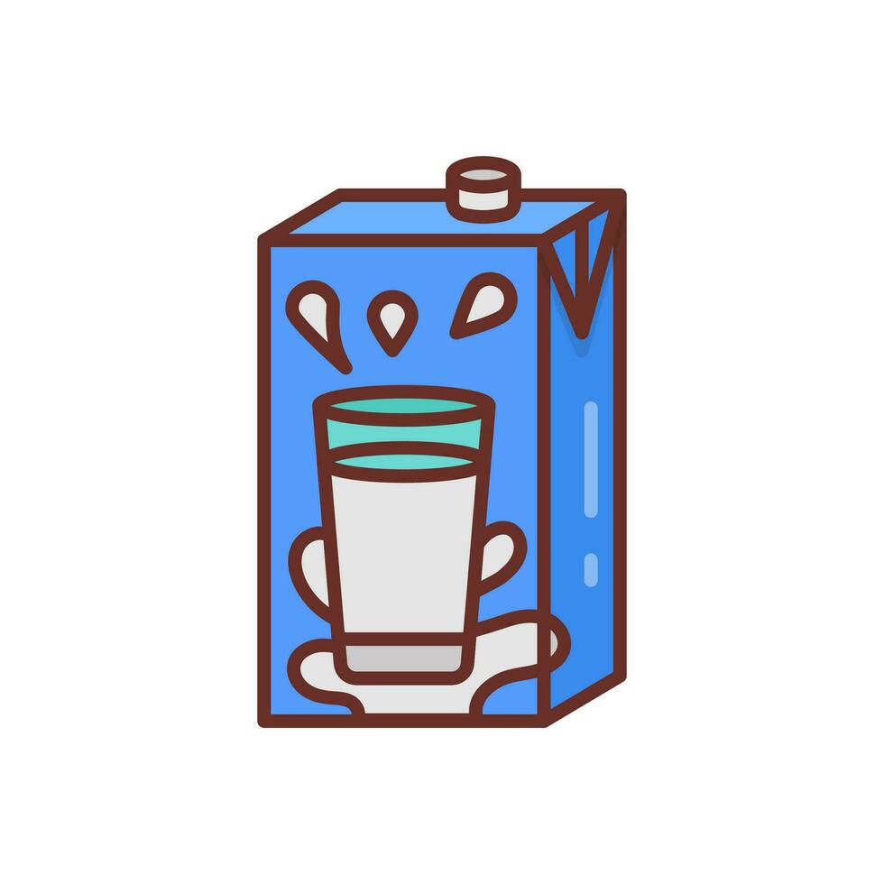 Milch Pack Symbol im Vektor. Illustration vektor