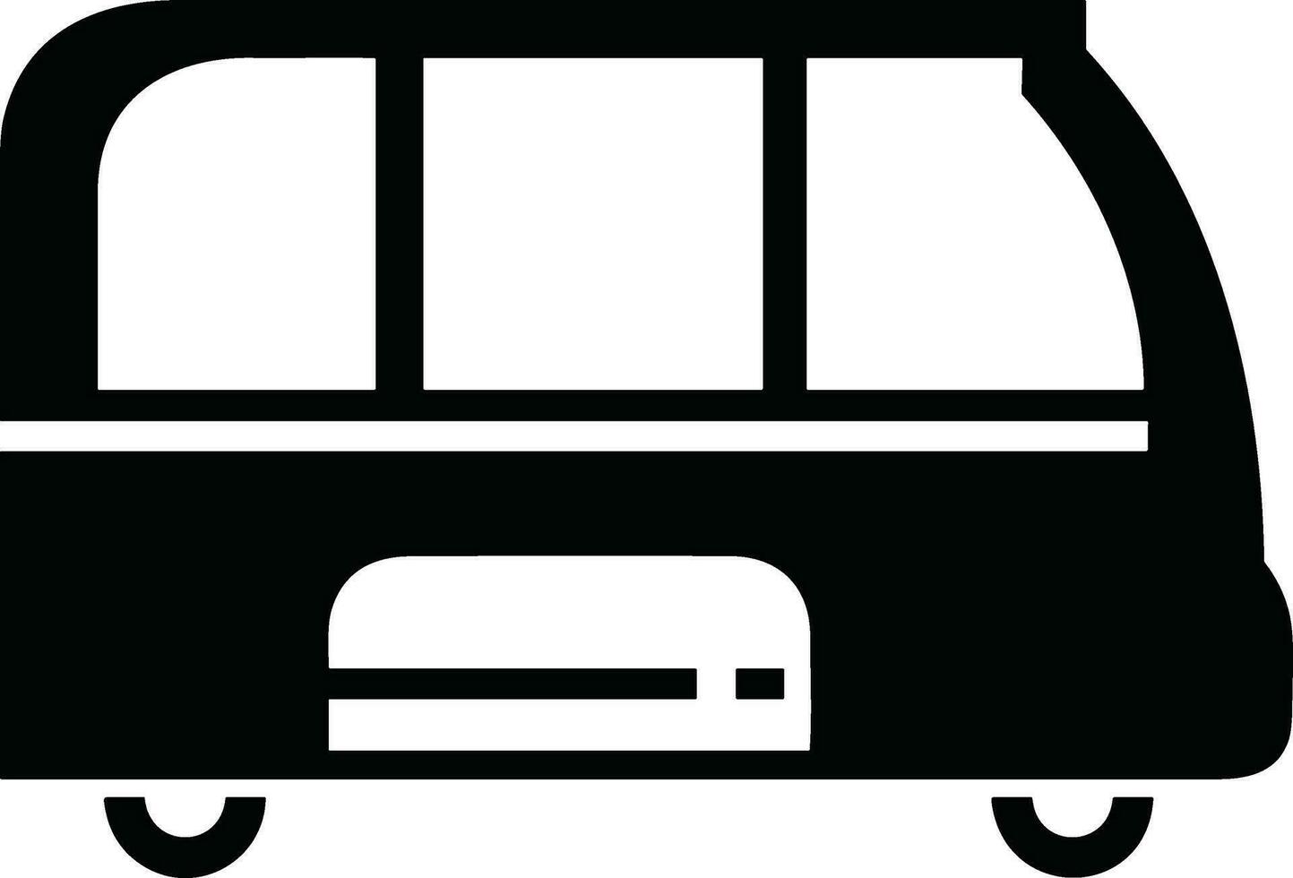 Bus Transport Symbol Symbol Vektor Bild. Illustration von das Silhouette Bus Transport Öffentlichkeit Reise Design Bild. eps 10