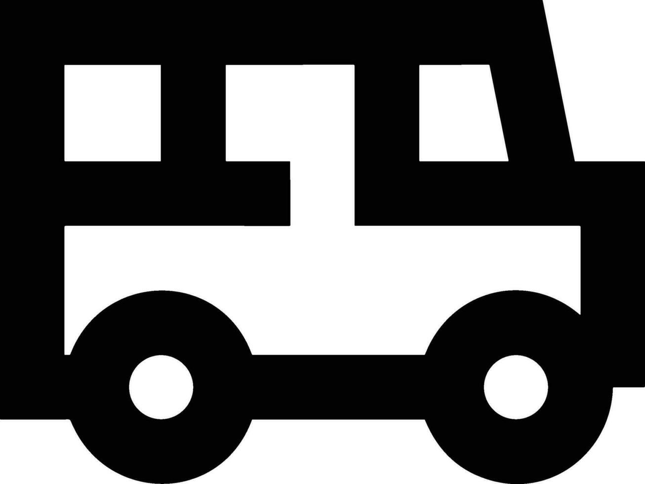 Bus Transport Symbol Symbol Vektor Bild. Illustration von das Silhouette Bus Transport Öffentlichkeit Reise Design Bild. eps 10