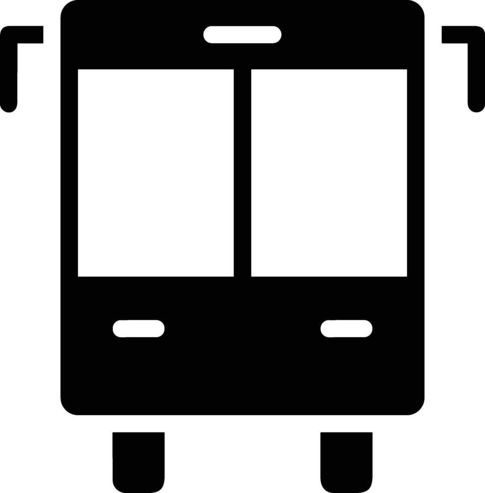 Bus Transport Symbol Symbol Vektor Bild. Illustration von das Silhouette Bus Transport Öffentlichkeit Reise Design Bild. eps 10