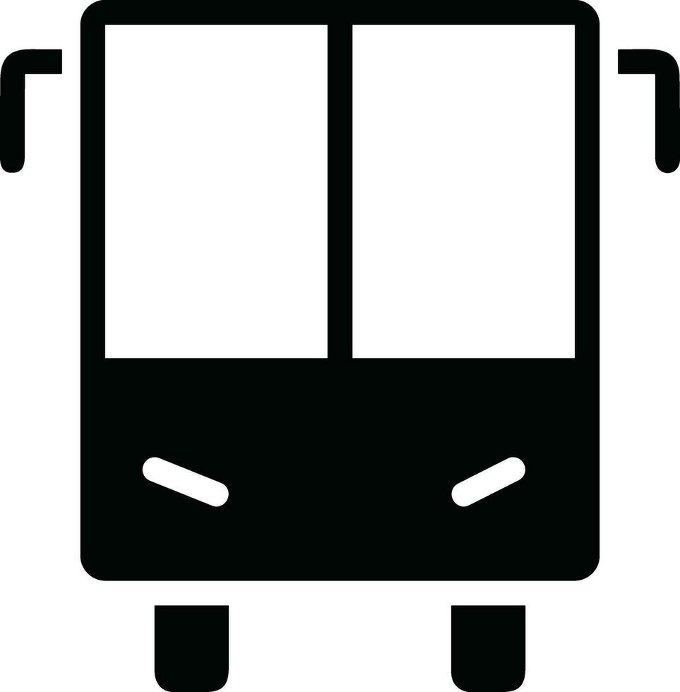 buss transport symbol ikon vektor bild. illustration av de silhuett buss transport offentlig resa design bild. eps 10