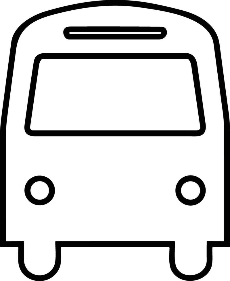 Bus Transport Symbol Symbol Vektor Bild. Illustration von das Silhouette Bus Transport Öffentlichkeit Reise Design Bild. eps 10