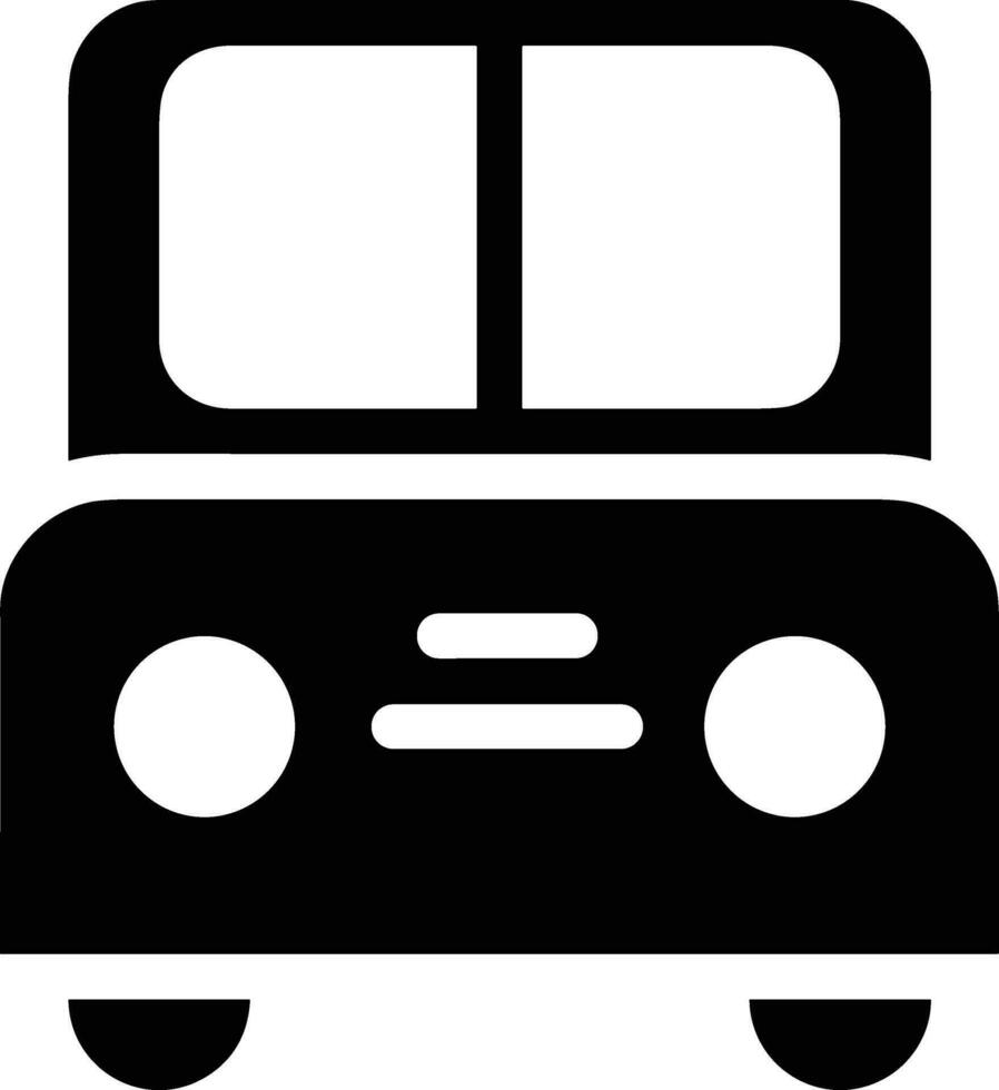 Bus Transport Symbol Symbol Vektor Bild. Illustration von das Silhouette Bus Transport Öffentlichkeit Reise Design Bild. eps 10