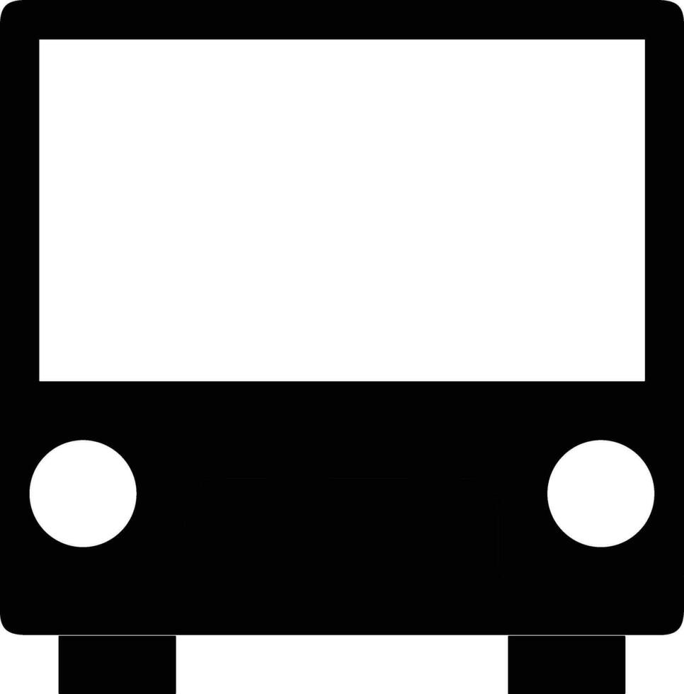 buss transport symbol ikon vektor bild. illustration av de silhuett buss transport offentlig resa design bild. eps 10