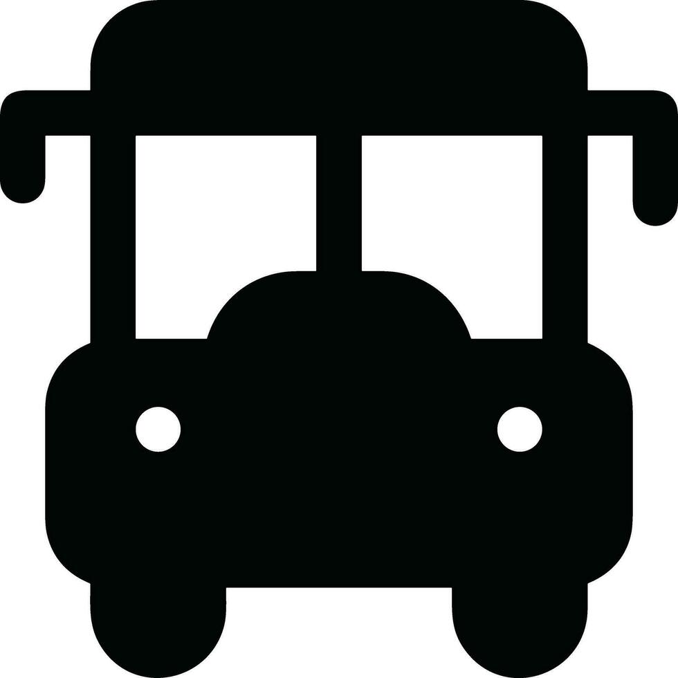 Bus Transport Symbol Symbol Vektor Bild. Illustration von das Silhouette Bus Transport Öffentlichkeit Reise Design Bild. eps 10