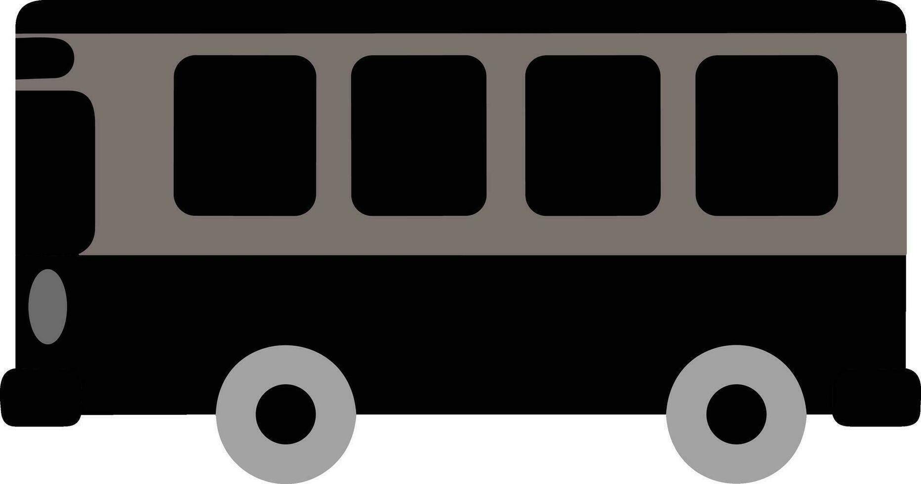 buss transport symbol ikon vektor bild. illustration av de silhuett buss transport offentlig resa design bild. eps 10