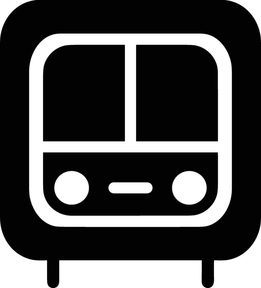 Bus Transport Symbol Symbol Vektor Bild. Illustration von das Silhouette Bus Transport Öffentlichkeit Reise Design Bild. eps 10