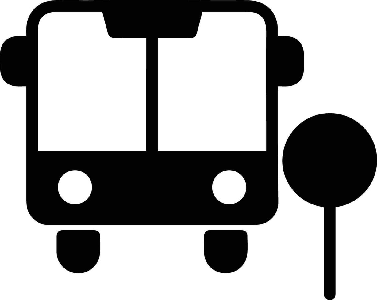 buss transport symbol ikon vektor bild. illustration av de silhuett buss transport offentlig resa design bild. eps 10