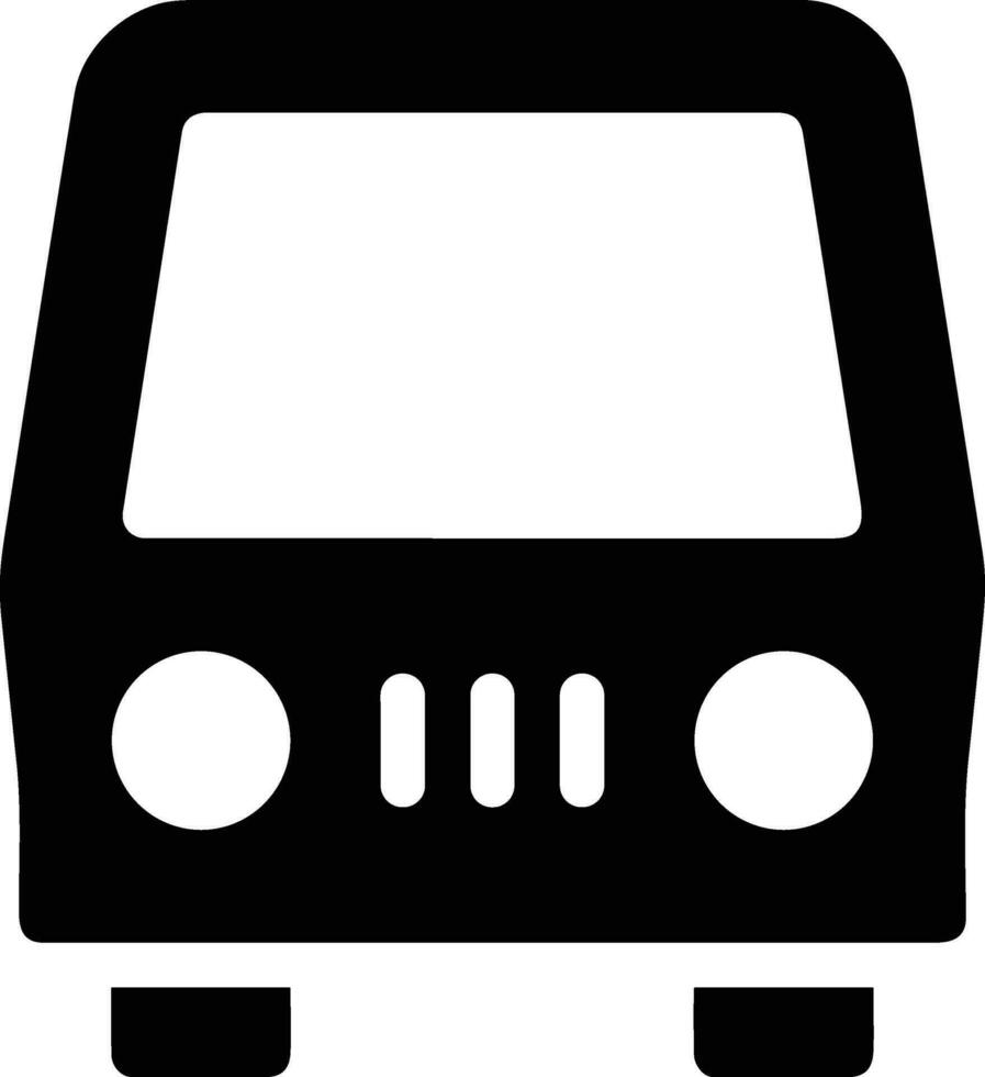 Bus Transport Symbol Symbol Vektor Bild. Illustration von das Silhouette Bus Transport Öffentlichkeit Reise Design Bild. eps 10