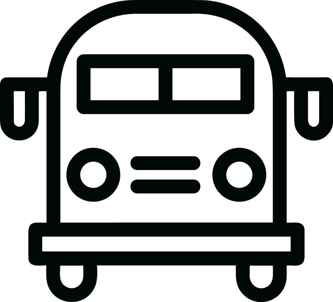 buss transport symbol ikon vektor bild. illustration av de silhuett buss transport offentlig resa design bild. eps 10