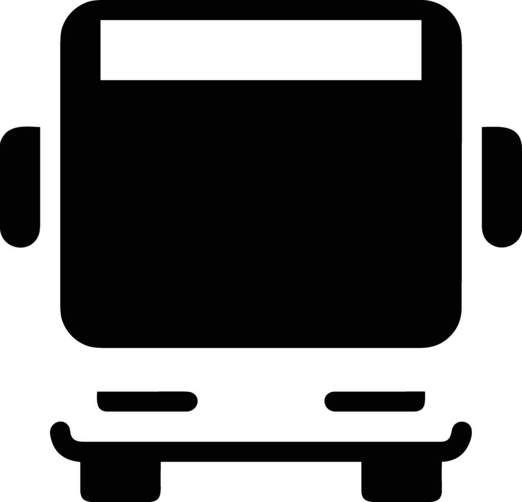 Bus Transport Symbol Symbol Vektor Bild. Illustration von das Silhouette Bus Transport Öffentlichkeit Reise Design Bild. eps 10